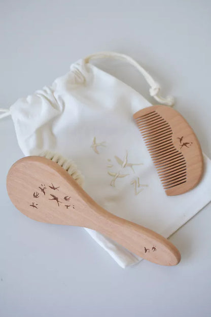 Set de brosse & peigne - Hirondelles