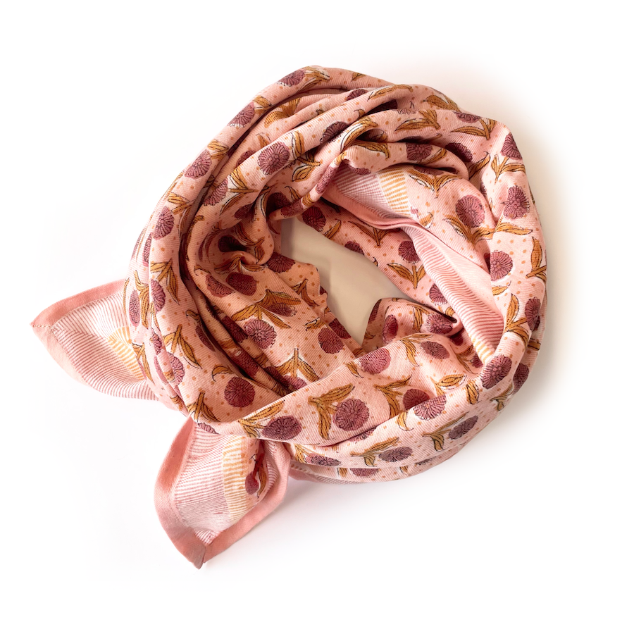 Big Foulard Latika "Lotus"