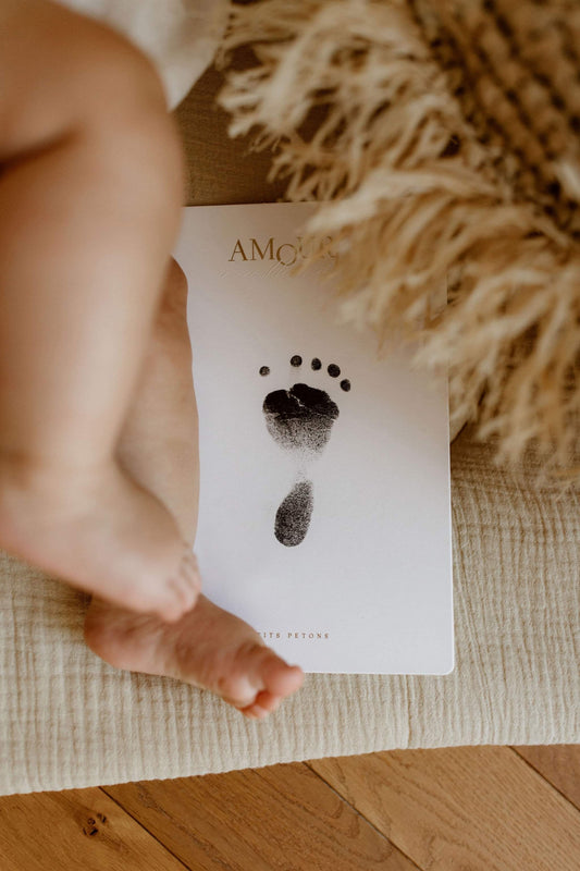 Kit de cartes empreintes pour bébé